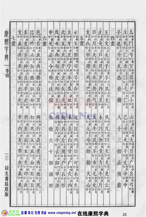 明字五行|康熙字典：明字解释、笔画、部首、五行、原图扫描版